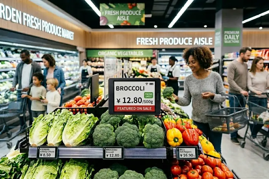 Supermarket Elektroniset hintalaput: Käytännön opas ESL:n käyttöönottoon ja s...