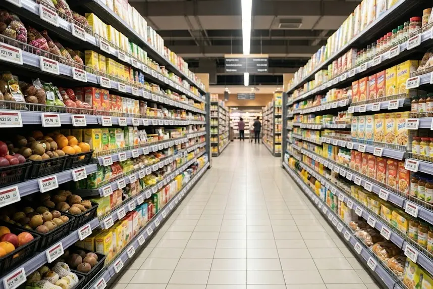 LCD vs. E{0}}mustehyllytarrat: mikä tekniikka sopii vähittäiskauppaasi?